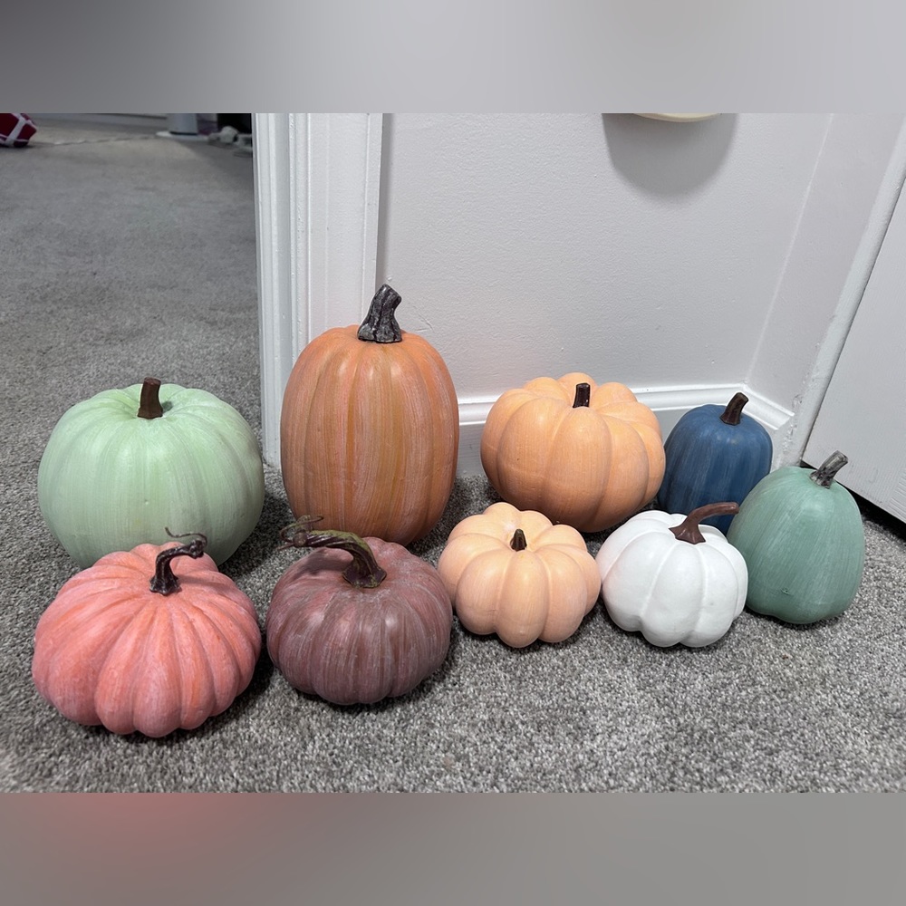 Pumpkin decor